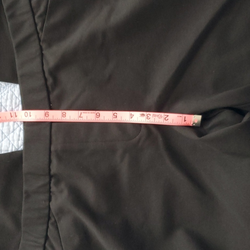 "J. JILL" PONTE SLIM LEG, Pull On PANT SIZE M, COLOR BLACK - Picture 9 of 12